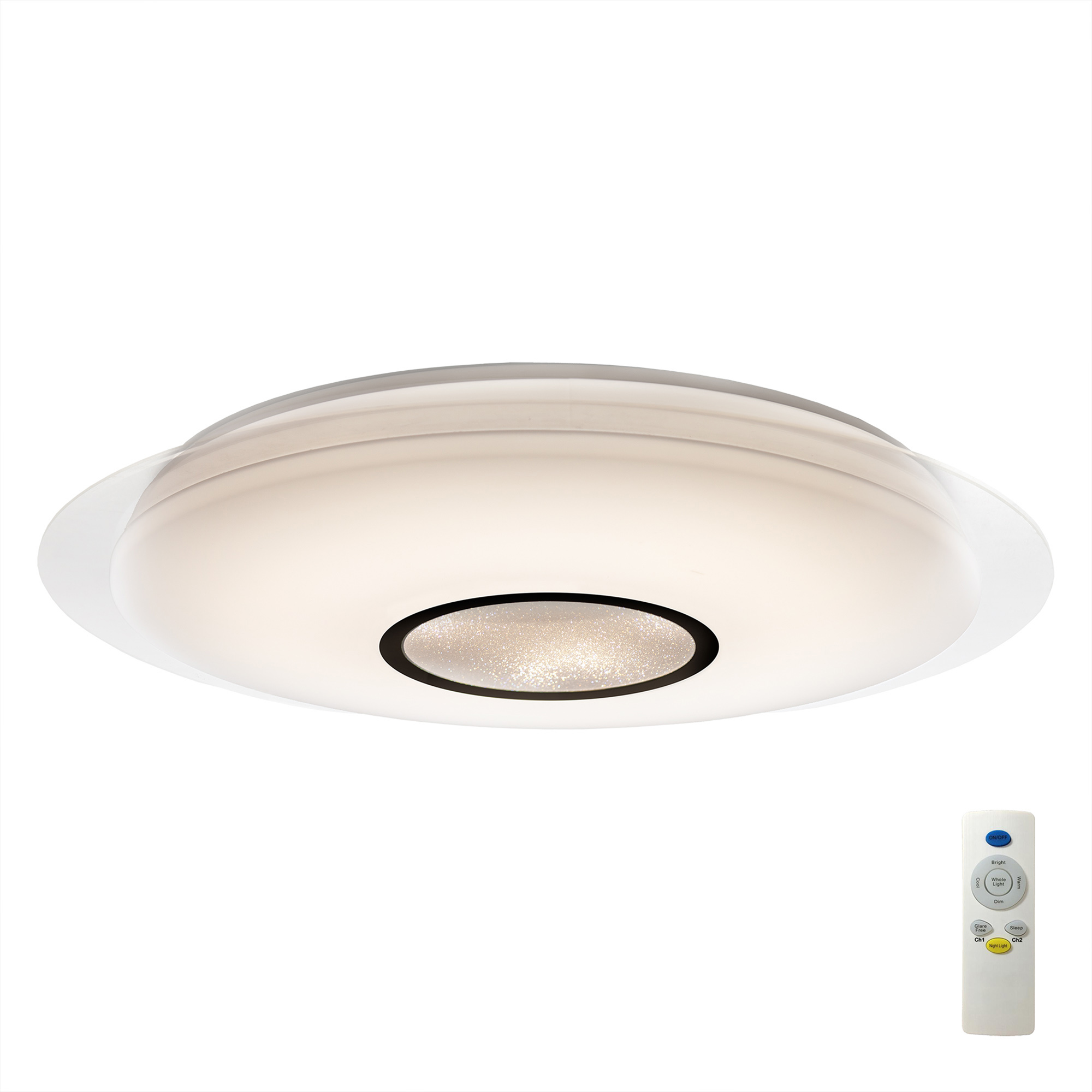 M3694  Maldivas 40W LED Dimmable Flush Ceiling Light